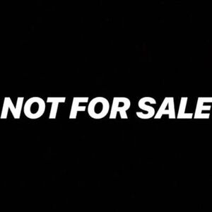 Not For Sale